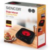 Plita electrica vitroceramica cu infraroșu Sencor, Portabila, 1200 W, Diametru 19 cm, Termostat reglabil, Negru Plita electrica vitroceramica cu infraroșu Sencor, Portabila, 1200 W, Diametru 19 cm, Termostat reglabil, Negru
