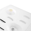 Plita electrica portabila Sencor, 2500W, 2 arzătoare din fonta, ideala pentru camping/bucatarie, Alb
