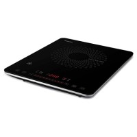 Plita cu inductie portabila Sencor, UltraFlat 4.3 cm, 2000W, Temporizator, Blocare copii, Negru