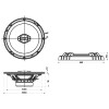 DIFUZOARE AUTO 2 CAI 17CM 90 W SENCOR DIFUZOARE AUTO 2 CAI 17CM 90 W SENCOR