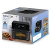 FRITEUZA DUBLA DIGITAL AIRFRYER 2X4.5 L 2700W SENCOR