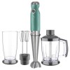 Mixer vertical 4 in 1 Sencor, 1200W, chopper 1250 ml, cana blender 800 ml, tel, lame cu invelis din titan, Verde