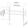 SUPORT TV UNIVERSAL 40-65 INCH STELL