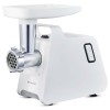Masina de tocat carne Sencor, 1400W, Capacitate 100 kg/h, 3 Site, Accesoriu carnati/Kubbe, Razatoare inclusa, Alb
