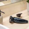 Aparat de ras rotativ negru sencor - 1 oră autonomie, lame inox