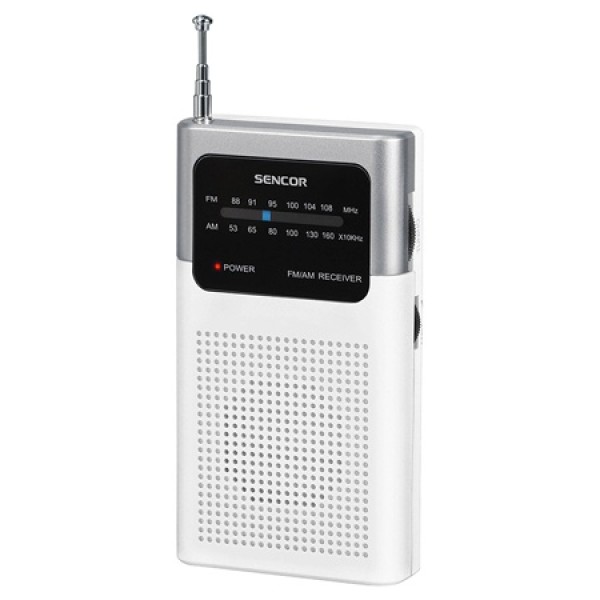 MINI RADIO PORTABIL ALB SENCOR MINI RADIO PORTABIL ALB SENCOR