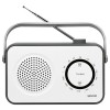 RADIO PORTABIL AM/ FM CAUCIUCAT ALB SENCOR