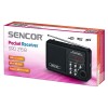 RADIO PORTABIL MICRO SD NEGRU SENCOR