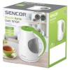 Fierbător electric sencor 1.5l, 2200w, cu protecție la supraîncălzire