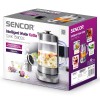 Fierbător electric multifuncțional sencor 1.5l din oțel inoxidabil și sticlă borosilicată Fierbător electric multifuncțional sencor 1.5l din oțel inoxidabil și sticlă borosilicată