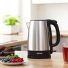 Fierbător electric sencor 1,7 l 2200w din oțel inoxidabil cu filtru detașabil