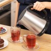 Fierbător electric sencor 1,7 l 2200w din oțel inoxidabil cu filtru detașabil