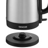 Fierbător electric sencor 1,7 l 2200w din oțel inoxidabil cu filtru detașabil