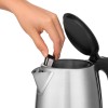 Fierbător electric sencor 1,7 l 2200w din oțel inoxidabil cu filtru detașabil