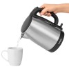 Fierbător electric sencor 1,7 l 2200w din oțel inoxidabil cu filtru detașabil