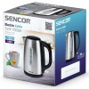 Fierbător electric 1,7 l sencor 2200 w cu filtru detașabil și protecție la supraîncălzire