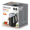 Fierbător electric sencor 1.7l 2200w, filtrul detașabil, siguranță tripla