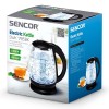 Fierbător electric sencor 1.7l 2200w, filtru murdărie și calcar