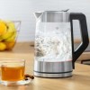 Fierbător electric sticlă sencor 1.7l 2200w cu protecție triplă