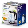 Fierbător electric 2l sencor cu iluminare led și bază din oțel inoxidabil