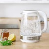 Fierbător electric 2l 2200w sencor din sticlă cu control al temperaturii