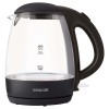 Fierbător electric sencor 1.2l 2200w din sticlă borosilicată neagră