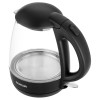 Fierbător electric sencor 1.2l 2200w din sticlă borosilicată neagră