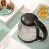 Fierbător electric sencor 1.2l 2200w din sticlă borosilicată neagră
