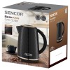 Fierbător electric sencor 1.7l 2200w - design modern, siguranță sporită