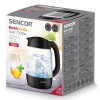 Fierbător electric sencor 1.7l cu filtru detașabil și sistem de siguranță