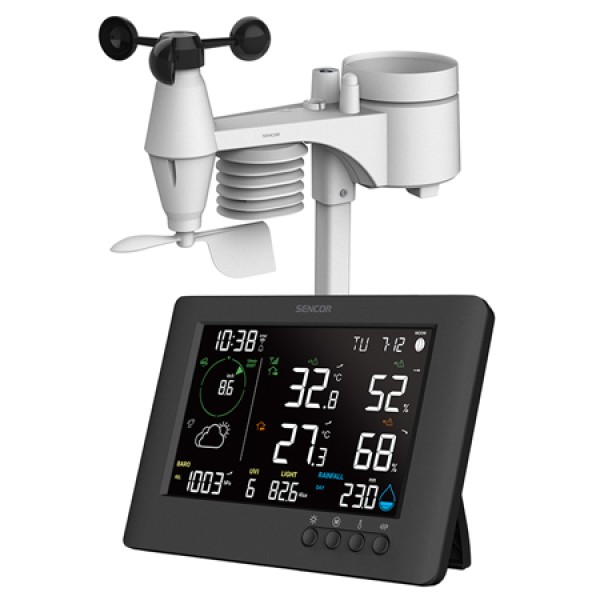 STATIE METEO PROFESIONALA WIFI 7 IN 1 SENCOR STATIE METEO PROFESIONALA WIFI 7 IN 1 SENCOR