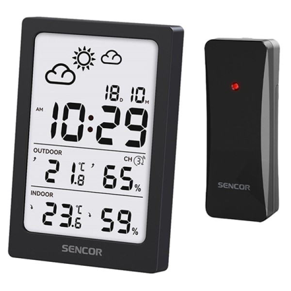 STATIE METEO WIRELESS SWS 2300 B SENCOR STATIE METEO WIRELESS SWS 2300 B SENCOR