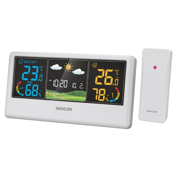 STATIE METEO WIRELESS SWS 4100 W SENCOR STATIE METEO WIRELESS SWS 4100 W SENCOR