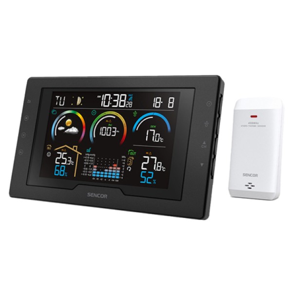 STATIE METEO WIRELESS SWS 8000 SENCOR STATIE METEO WIRELESS SWS 8000 SENCOR