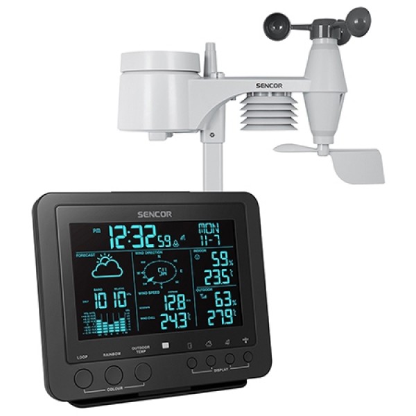 STATIE METEO PROFESIONALA WIFI SWS 9700 SENCO STATIE METEO PROFESIONALA WIFI SWS 9700 SENCO
