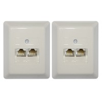 SET 2 BUCATI PRIZA DUBLA UTP RJ45