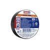Banda izolatoare tesaflex 10m negru 10buc - banda adeziva izolatoare