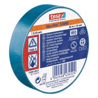 Banda izolatoare tesaflex 20m albastru 10buc - flexibilitate și siguranță