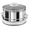 Aparat de gatit cu aburi 900w 6l tefal - oțel inoxidabil