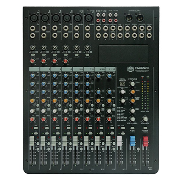 MIXER 12 CANALE PHANTOM 48V 24BIT DSP MIXER 12 CANALE PHANTOM 48V 24BIT DSP