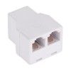 Adaptor telefonic 6p4c mama - 2x 6p4c mama Adaptor telefonic 6p4c mama - 2x 6p4c mama