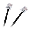 CABLU TELEFON EXTENSIE 2M NEGRU