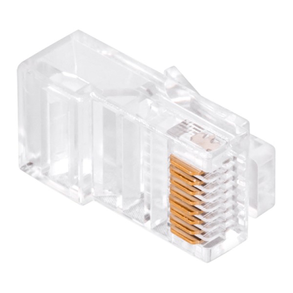 MUFA RJ45 8P8C CAT 5E PASS THROUGH