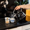 Ceainic cu fluier teesa 3l din oțel inoxidabil, ideal pentru toate tipurile de aragaz