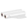 Set 2 role folie de vidat Teesa, 22cm x 5m, pungi gofrate pentru conservare alimente, gătire Sous-Vide și congelator, material rezistent PE + PA