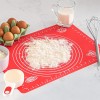 PLANSA SILICON FRAMANTARE 40X30 CM ROSU TEESA