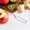 Accesoriu pentru decojit teesa - peeler inox cu mâner confortabil
