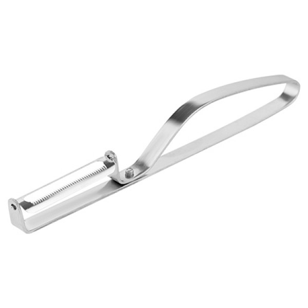 Accesoriu pentru decojit teesa - peeler inox cu mâner confortabil