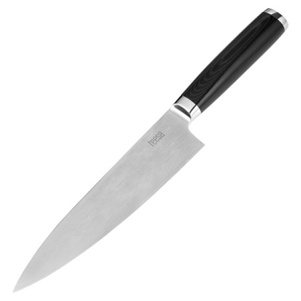CUTITUL BUCATARULUI 33.5CM OTEL DAMASC VG10 TEESA CUTITUL BUCATARULUI 33.5CM OTEL DAMASC VG10 TEESA
