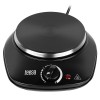 Plita electrica de banc Teesa, Putere 1000W, Arzator din fonta, Indicator luminos, Ideala pentru camping sau terasa, Neagra Plita electrica de banc Teesa, Putere 1000W, Arzator din fonta, Indicator luminos, Ideala pentru camping sau terasa, Neagra